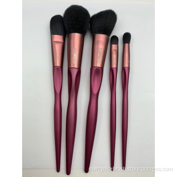 Lafeel 5 pc Makeup Brush Set